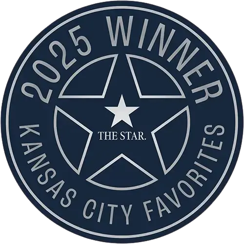 Fearless Counseling 2025 Best of Kansas City Award Badge