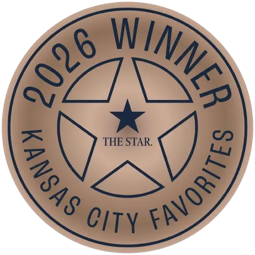 Fearless Counseling 2026 Best of Kansas City award badge